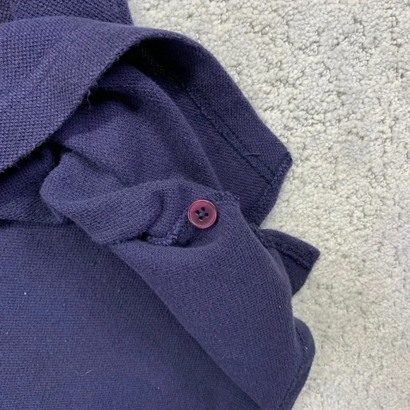 Vintage Reebok Seattle Mariners Polo Shirt Mens‎ XL MLB Baseball Navy Blue Faded - Picture 7 of 11